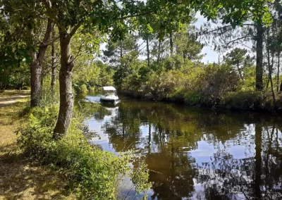 Randonnée de Navarosse via canal de Biscarosse