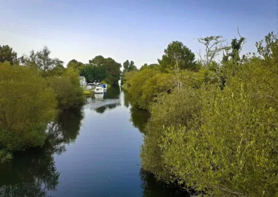 Randonnée de Navarosse via canal de Biscarosse