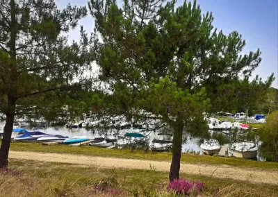 Randonnée de Navarosse via canal de Biscarosse