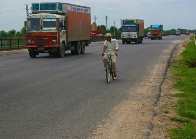 Rencontre sur la route de jaipur à New Delhi
