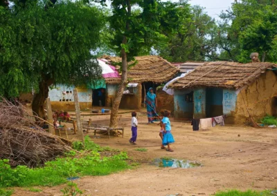 Rencontre sur la route de jaipur à New Delhi