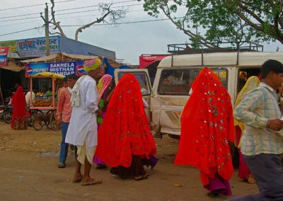 Rencontre sur la route de jaipur à New Delhi
