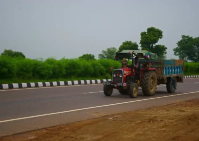 Rencontre sur la route de jaipur à New Delhi