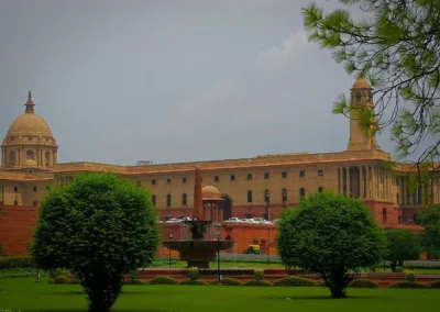 Ville de New Delhi en Inde