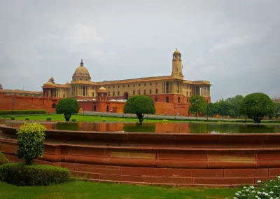 Ville de New Delhi en Inde
