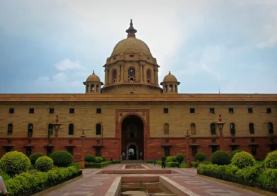 Ville de New Delhi en Inde