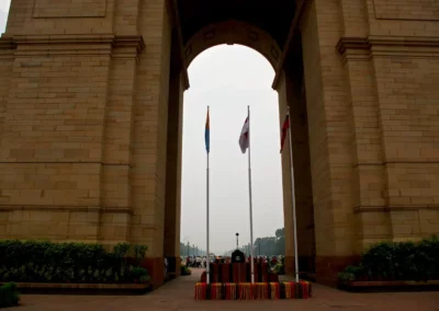 Ville de New Delhi en Inde