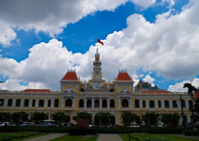L'Hôtel de ville de Hô chi minh