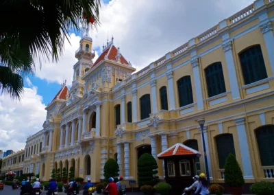 L'Hôtel de ville de Hô chi minh
