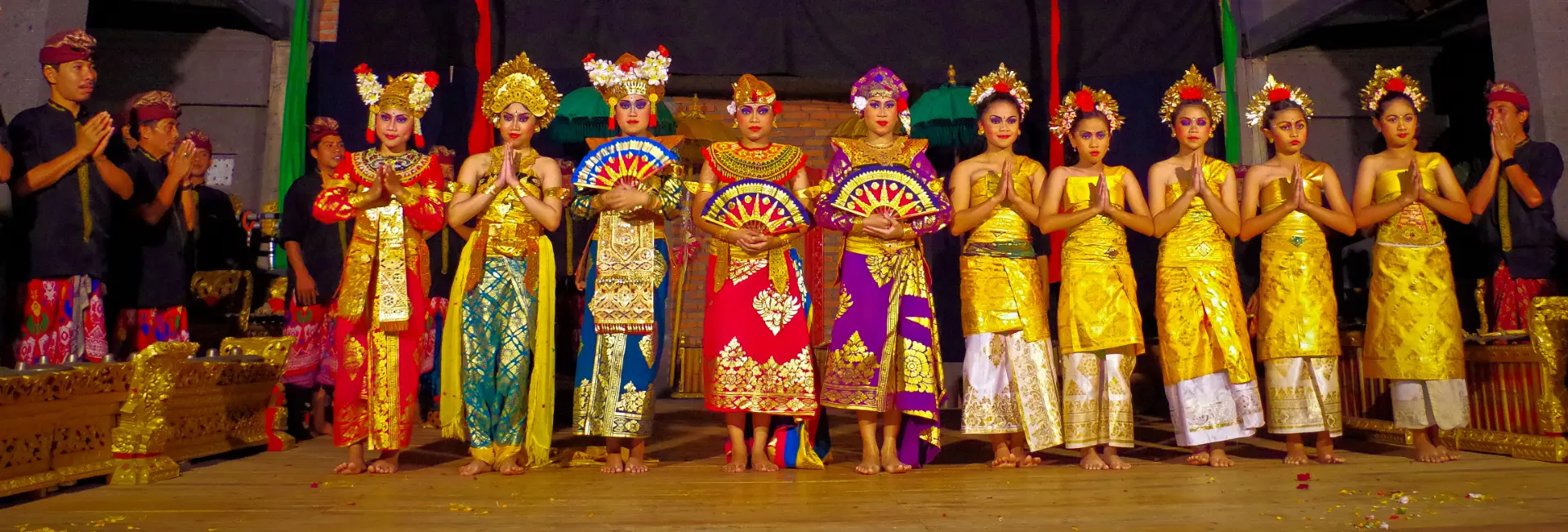 La troupe folklorique balinaise