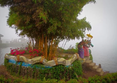 Le Temple d'Ulun Danu à Bali