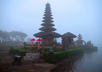 Le Temple d'Ulun Danu à Bali