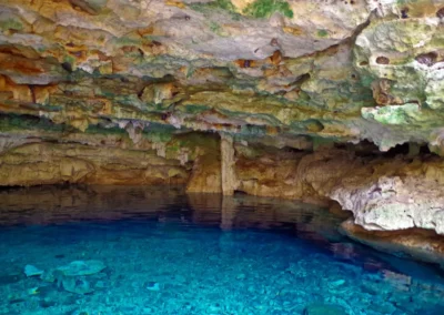 Les cenotes x-batum et dzombakal au Yucatan