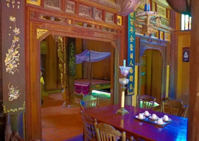 Maison historique Vietnamienne à Ca Be, construite en 1838