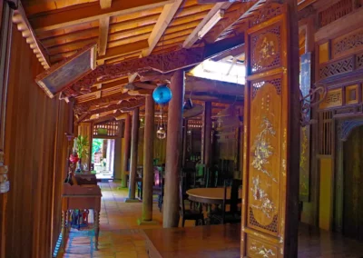 Maison historique Vietnamienne à Ca Be, construite en 1838