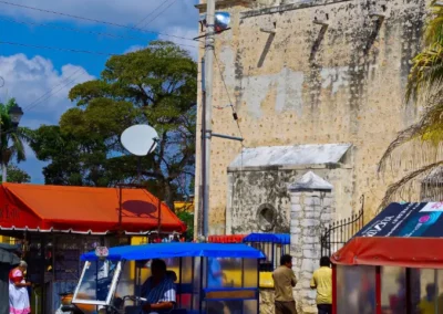 Ville de Tixkokob au Yucatan