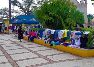 Ville de Tixkokob au Yucatan