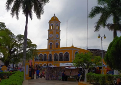 Ville de Tixkokob au Yucatan