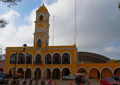 Ville de Tixkokob au Yucatan