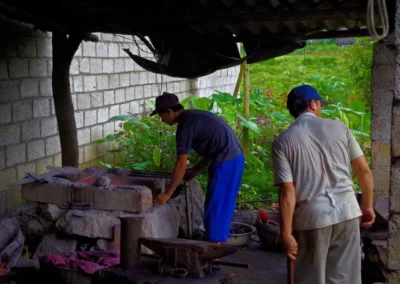 Village des forgerons à Ban Pac Rang
