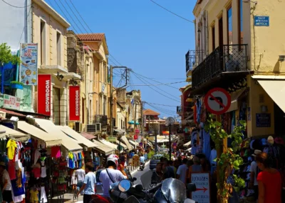 Ville de Chania en crète