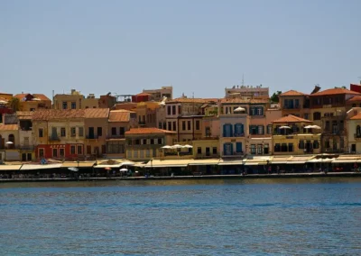 Ville de Chania en crète
